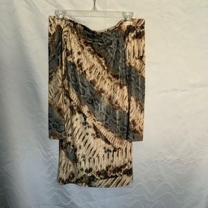 Charlotte Russ snake pattern dress